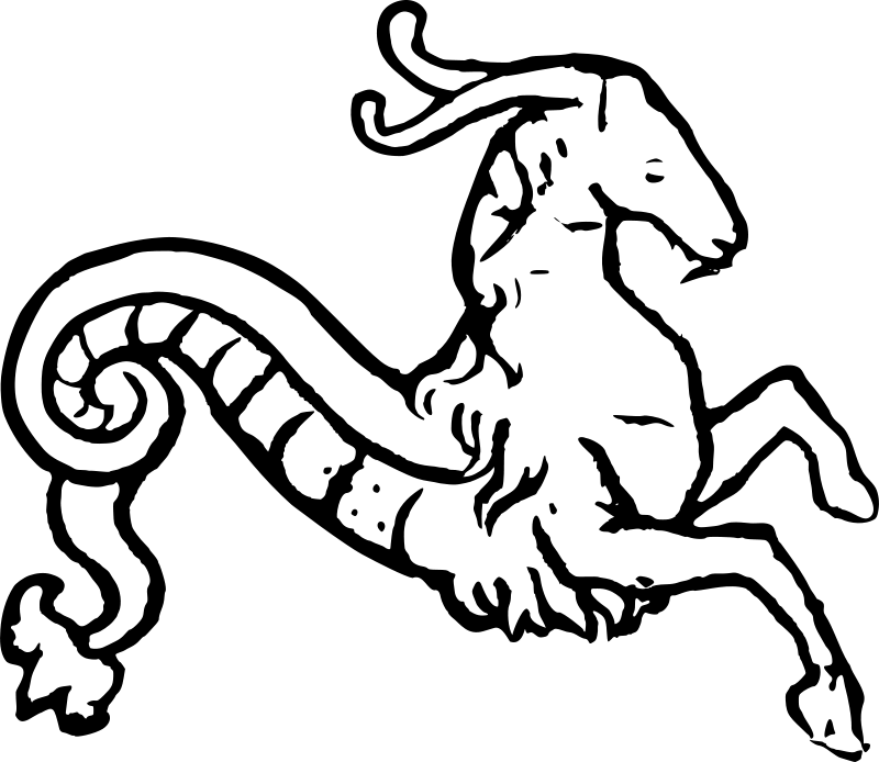 Goat (800x694), Png Download