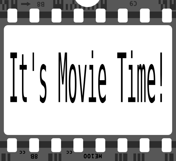 Movie Time - Film Strip Frame Png (600x550), Png Download