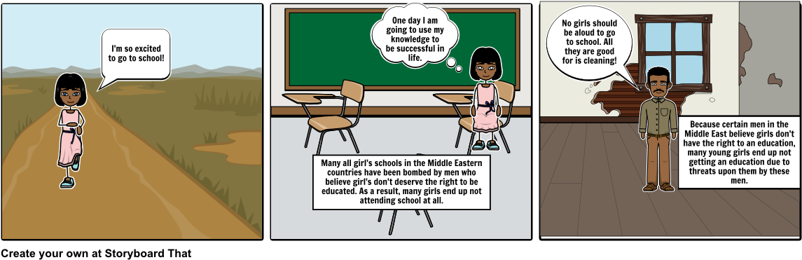 Girl's Rights To Education - Education (1164x385), Png Download