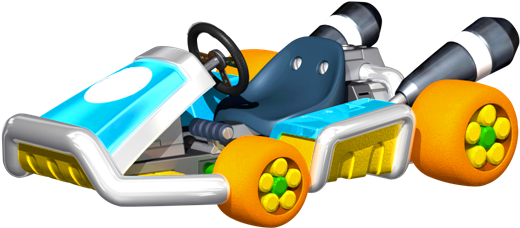 Standard Kart - Mario Kart 8 Characters Lakitu (540x252), Png Download