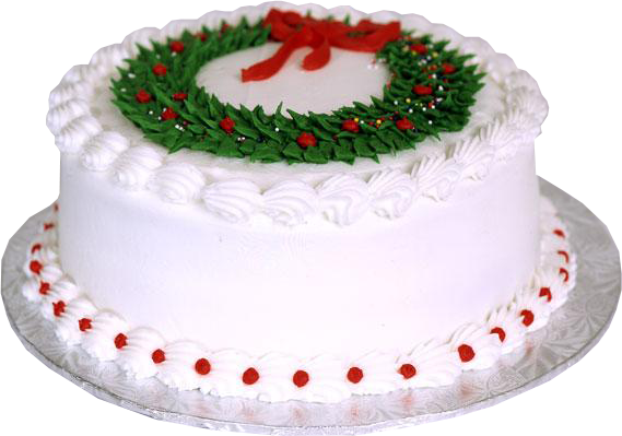 Share This Image - Christmas Cake Decorating Ideas (569x399), Png Download