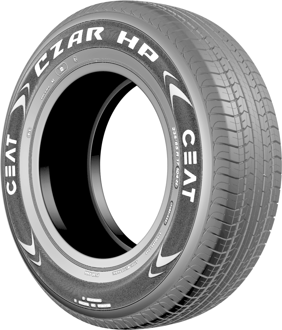 Ceat Czar Hp Tubeless Car Tyre - Tire (1984x1984), Png Download