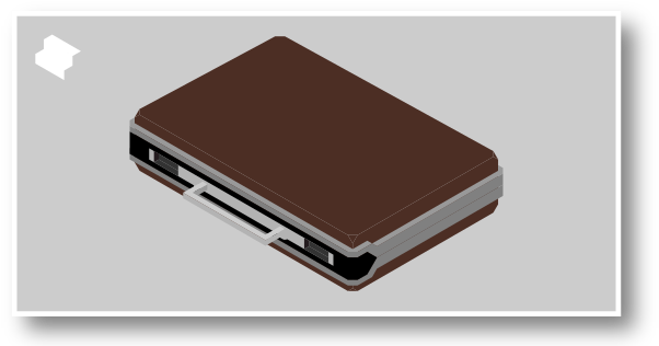 Inkscape Isometric Grid Illustration - Wallet (666x333), Png Download