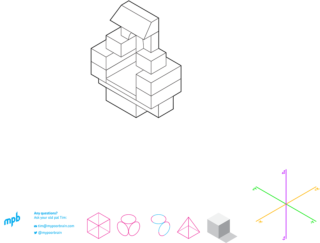 Next I Followed The Sizing From The Orthographic Views - Diagram (1200x1200), Png Download
