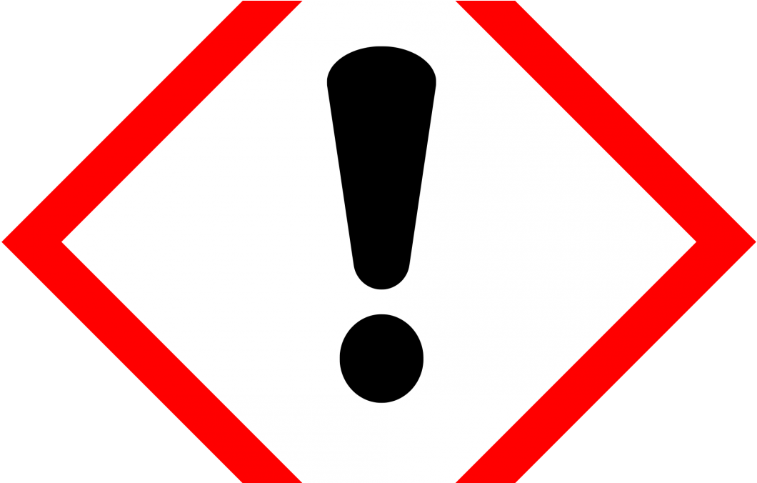 2000px Ghs Pictogram Exclam - Thumb (1080x675), Png Download