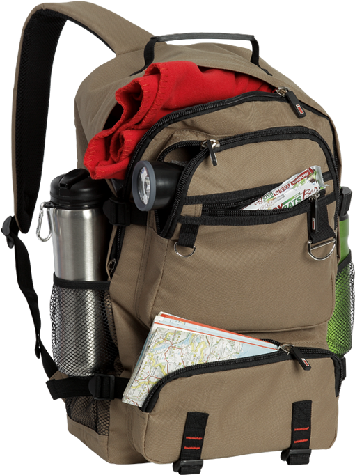 Survival Backpack Png Free Download - Eco Survival Backpack - Khaki (700x700), Png Download