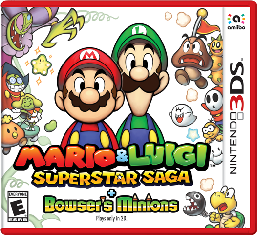 Mario & Luigi - Mario & Luigi: Superstar Saga + Bowser's Minions (640x480), Png Download