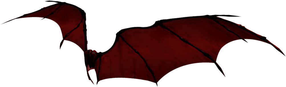 Wings Clipart Demon Wings - Deviantart Mmd Demon Wings (1024x639), Png Download