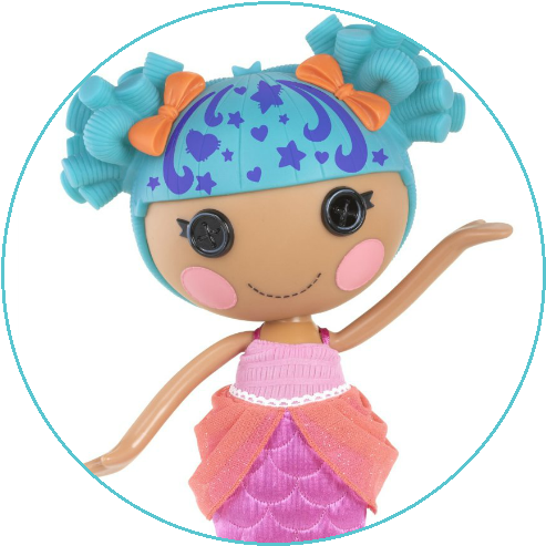 File History - Lalaloopsy Sew Magical Mermaid Doll - Sand E Starfish (500x500), Png Download