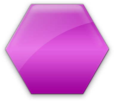 Clipart Black And White Stock Hexagon Clipart Pink - Purple Hexagon Transparent Background (420x420), Png Download