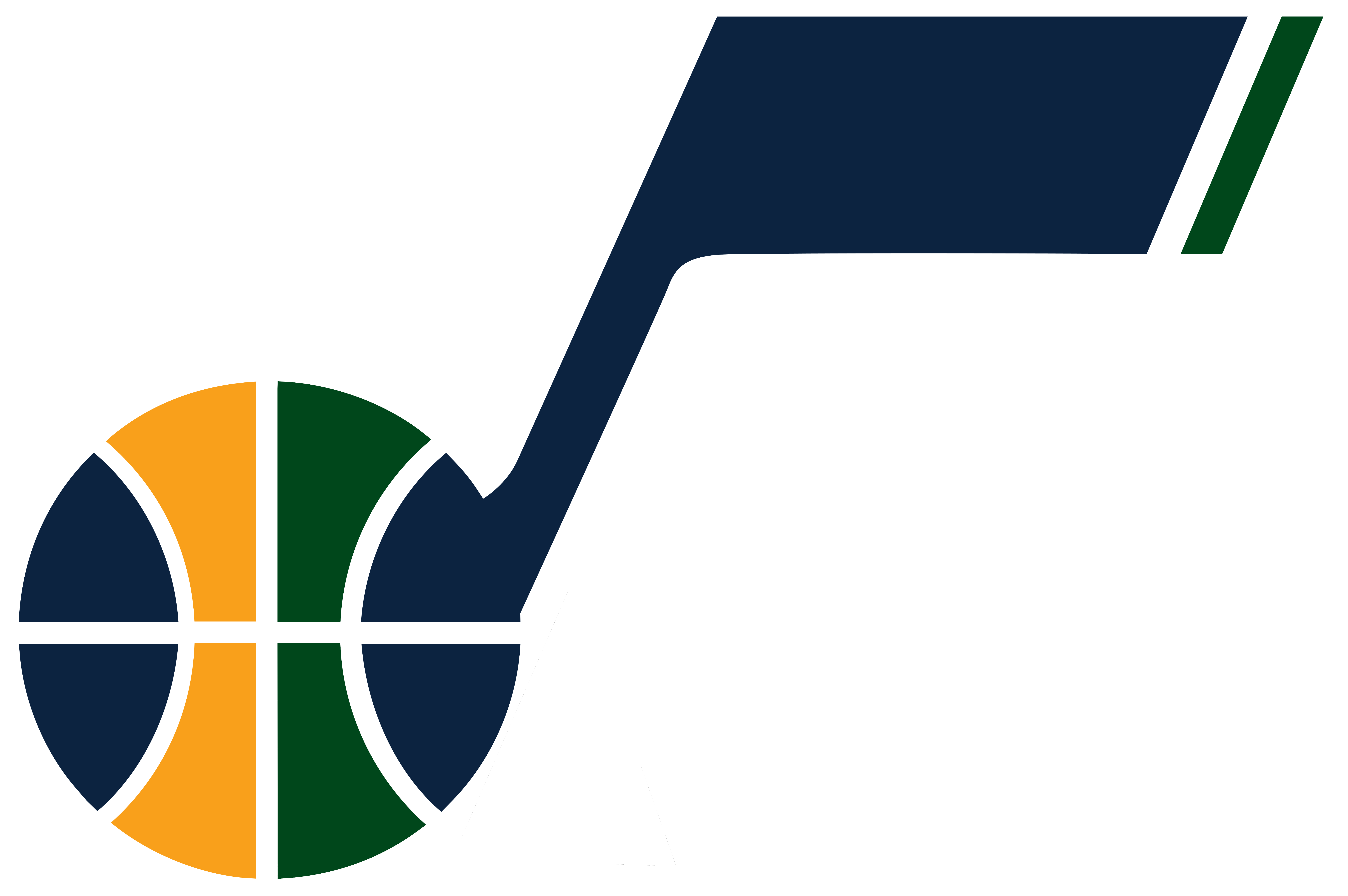 Utah Jazz Logo - Utah Jazz Logo 2017 (7729x5056), Png Download