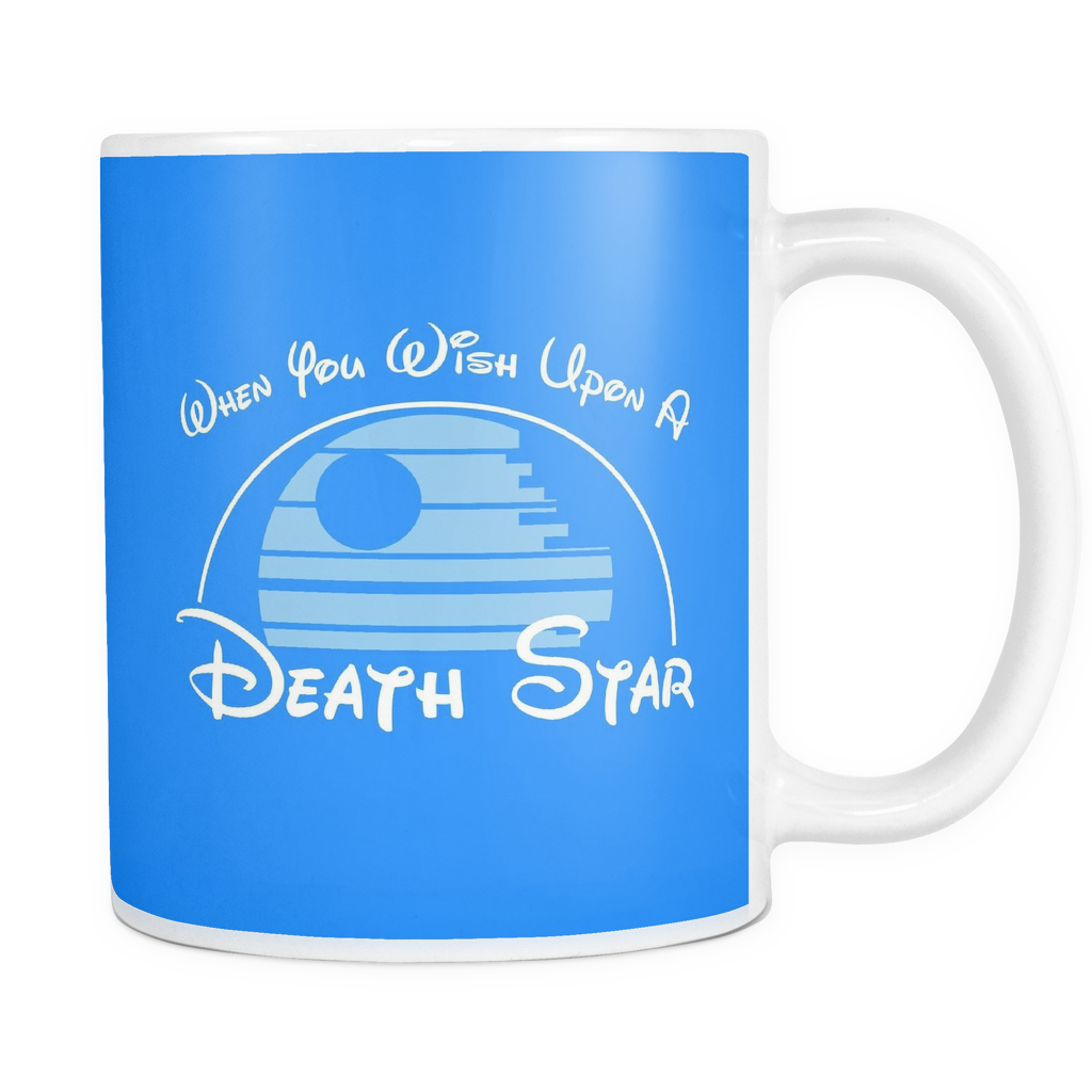 Wish Upon A Death Star Mug - Wish Upon A Death Star (1024x1024), Png Download