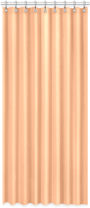 Peach Cobbler Color Accent Window Curtain 52" X - Curtain (500x500), Png Download