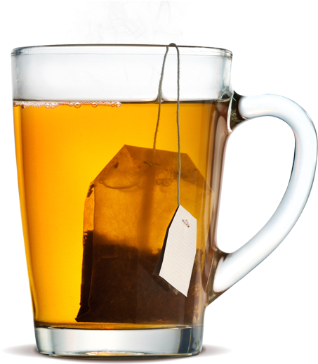 Tea - Tea Bag In Tea (500x540), Png Download