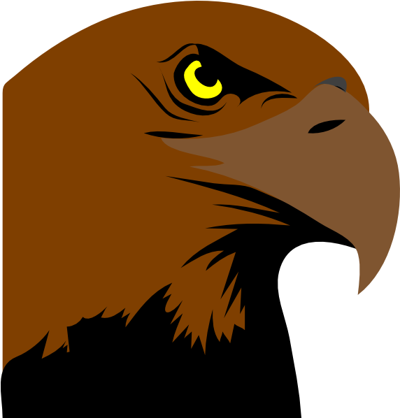 How To Set Use Hawk Head Logo Clipart (600x597), Png Download