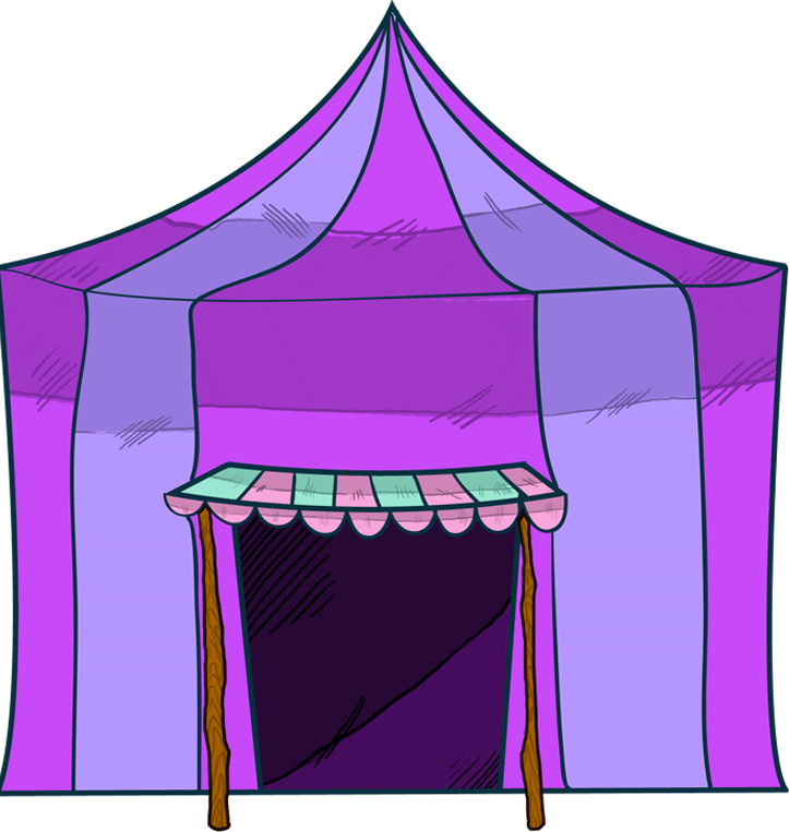 Clipart Tent Army Tent - Bible Story (723x763), Png Download