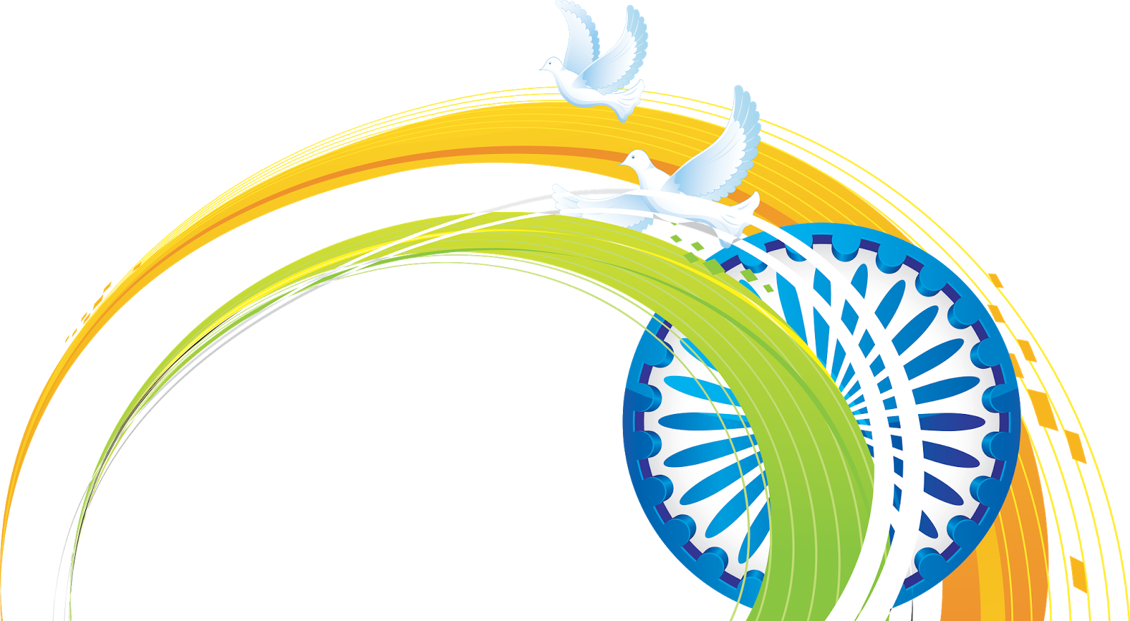 India Flag Png Transparent Images Pictures Photos Png - Independence Day Drawing Ideas (1600x879), Png Download