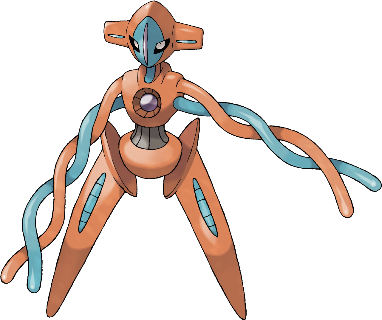 Pokemon Deoxys (1280x1280), Png Download