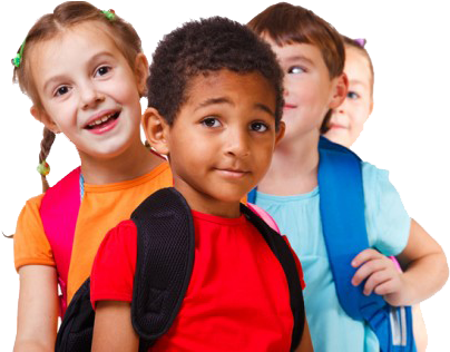 Children White Background - Back To School Children Png (435x315), Png Download