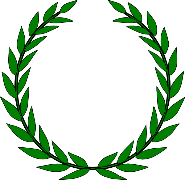 Small - Laurel Wreath (600x585), Png Download