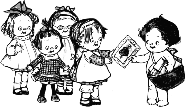 Cupid And Girls Svg Clip Arts 600 X 342 Px (600x342), Png Download