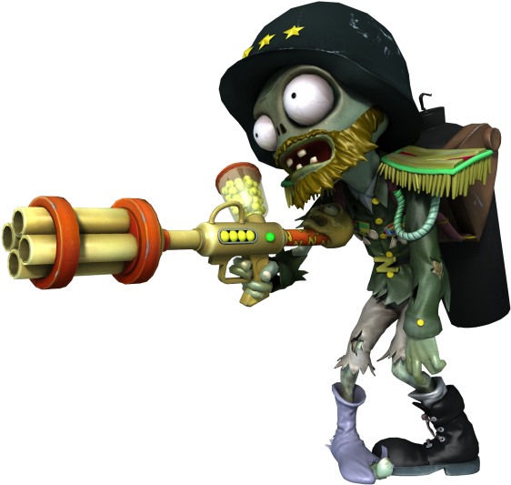 Plants Vs Zombies Garden Warfare Png (638x600), Png Download
