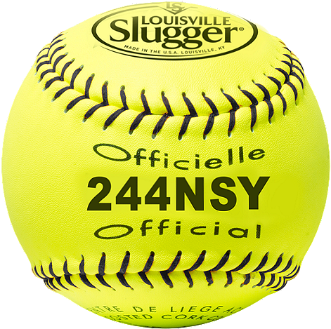 Picture Of 12" Sb244nsy Softball - Louisville Slugger 8.5 In Training Baseball Ball (520x520), Png Download