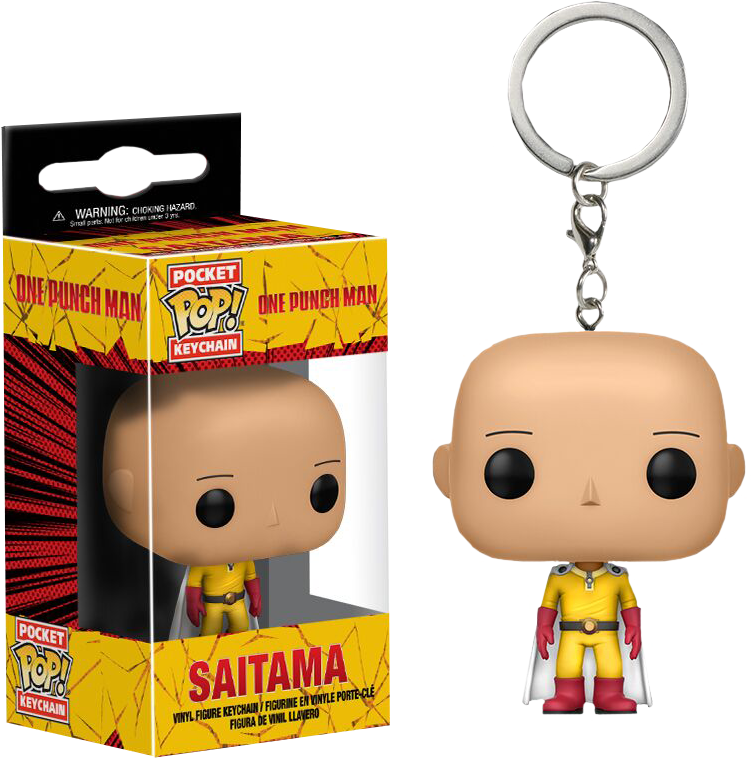 One Punch Man - One Punch Man Pocket Pop (751x758), Png Download