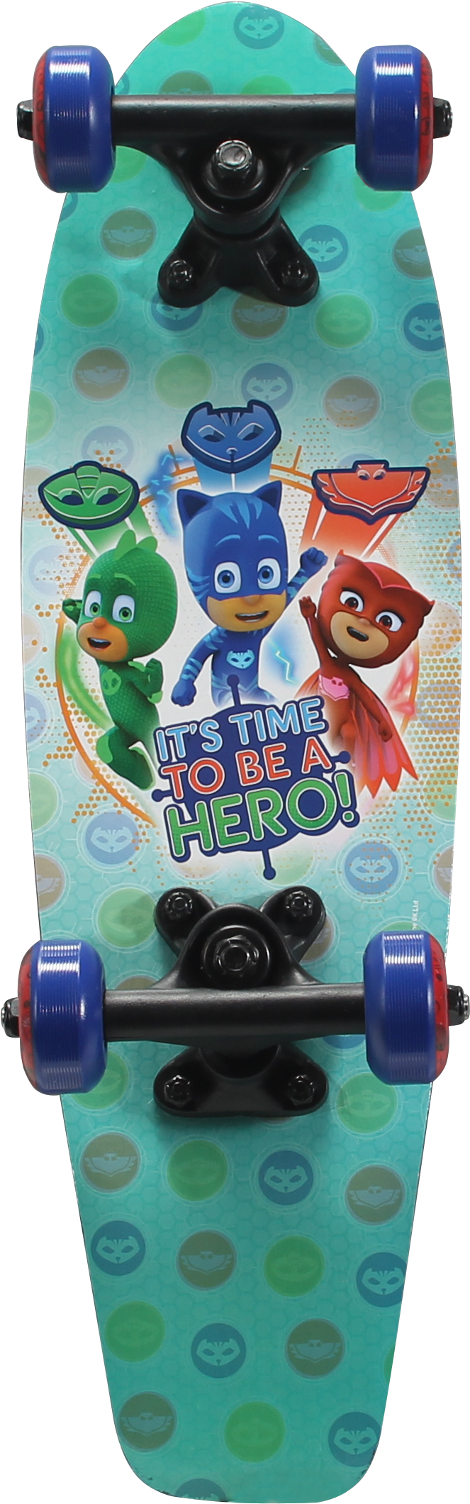 Pj Mask Skate Board (747x2224), Png Download