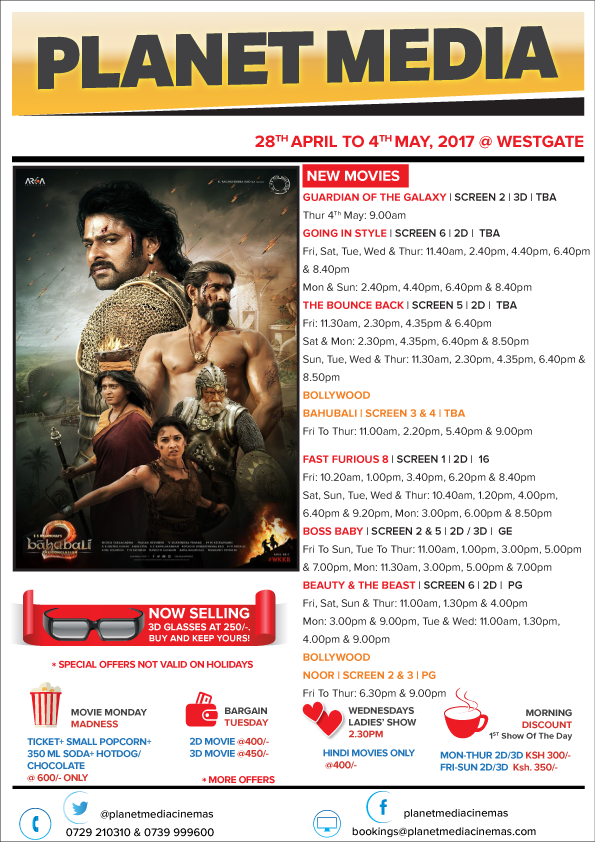 27 Apr - Baahubali 2: The Conclusion (595x842), Png Download
