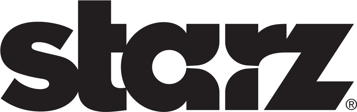 Starz Logo (2000x627), Png Download