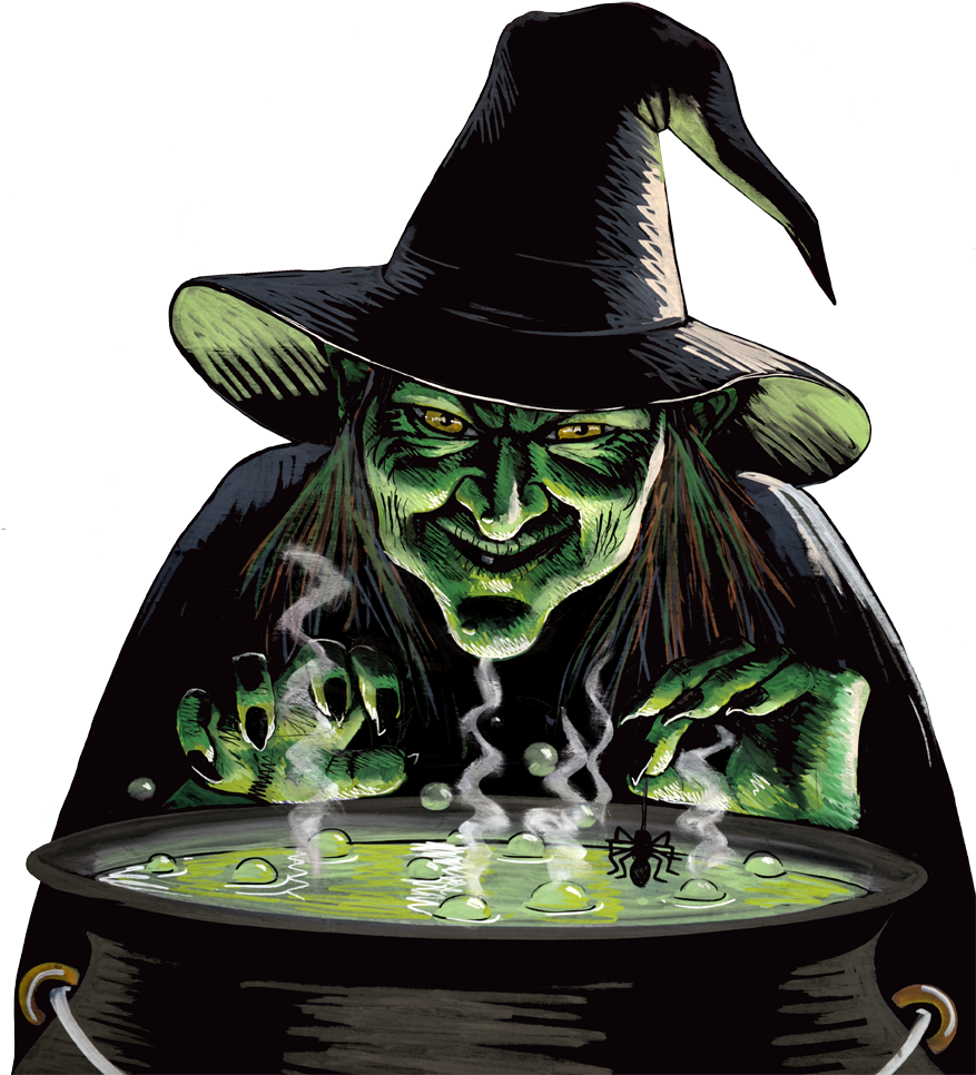 Witch - Playbox Theatre Company (878x979), Png Download