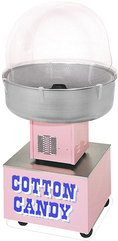 Cotton Candy Machine On Stand Rental In Austin Texas - Cotton Candy Machine (800x800), Png Download