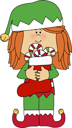Christmas Elf Cliparts - Christmas Elves Clipart (284x500), Png Download