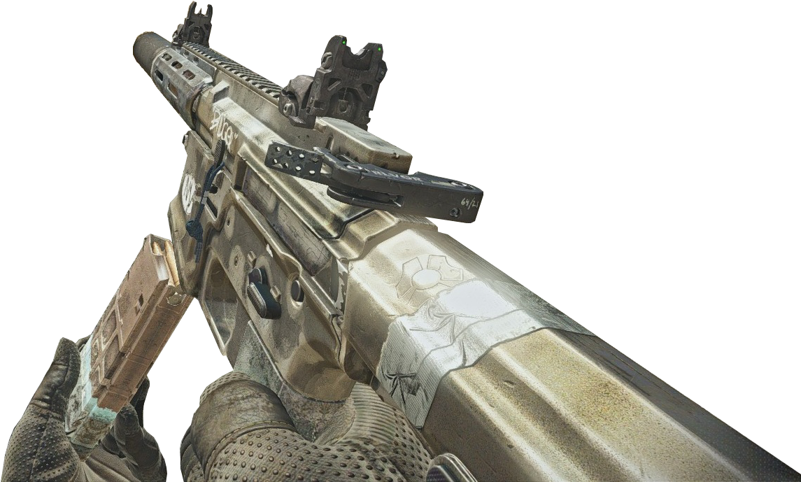 Honey Badger Reloading Codg - Call Of Duty (1158x693), Png Download