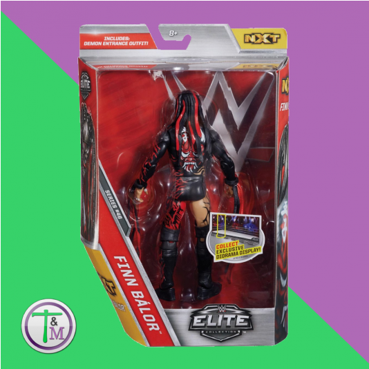 Wwe Elite Collection Finn Balor Action Figure (533x800), Png Download