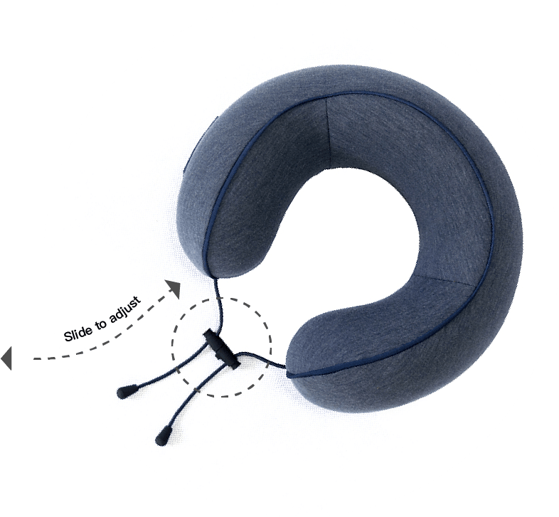 Neck Pillow-buckle - Neck (793x726), Png Download