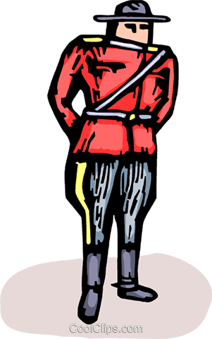 Royal Canadian Mounted Police Officer Royalty Free - Royal Canadian Mounted Police Clipart (301x480), Png Download
