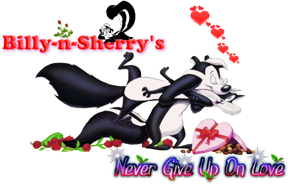 [center] [img]http - //i1195 - Photobucket - - Lepew/pepe - Pepe Le Pew Valentine's (650x450), Png Download