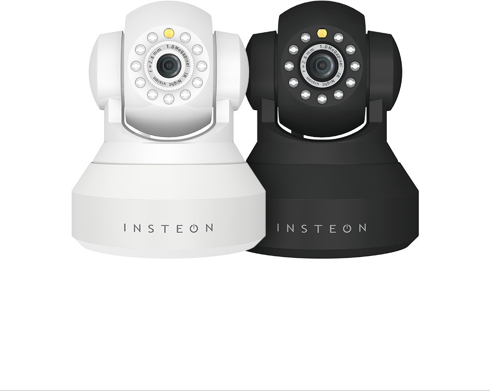 Sd Indoor Cameras - Insteon Indoor Hd Camera White (2 Pack) (1000x1000), Png Download