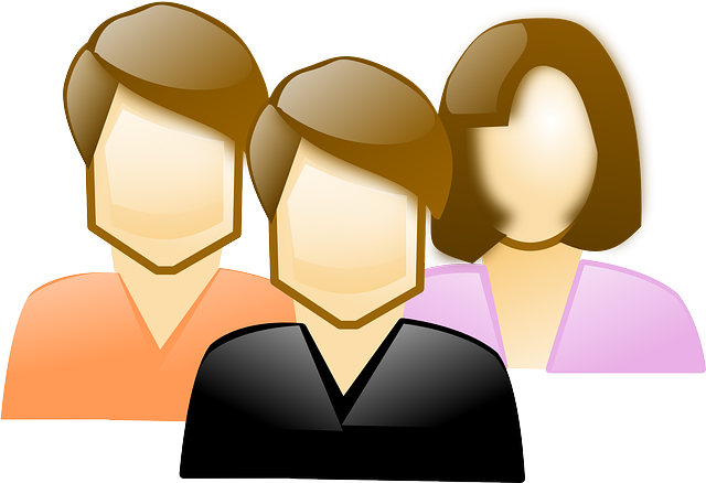 Flat, Icon, Group, Friends, Crowd - Group Clipart (640x438), Png Download