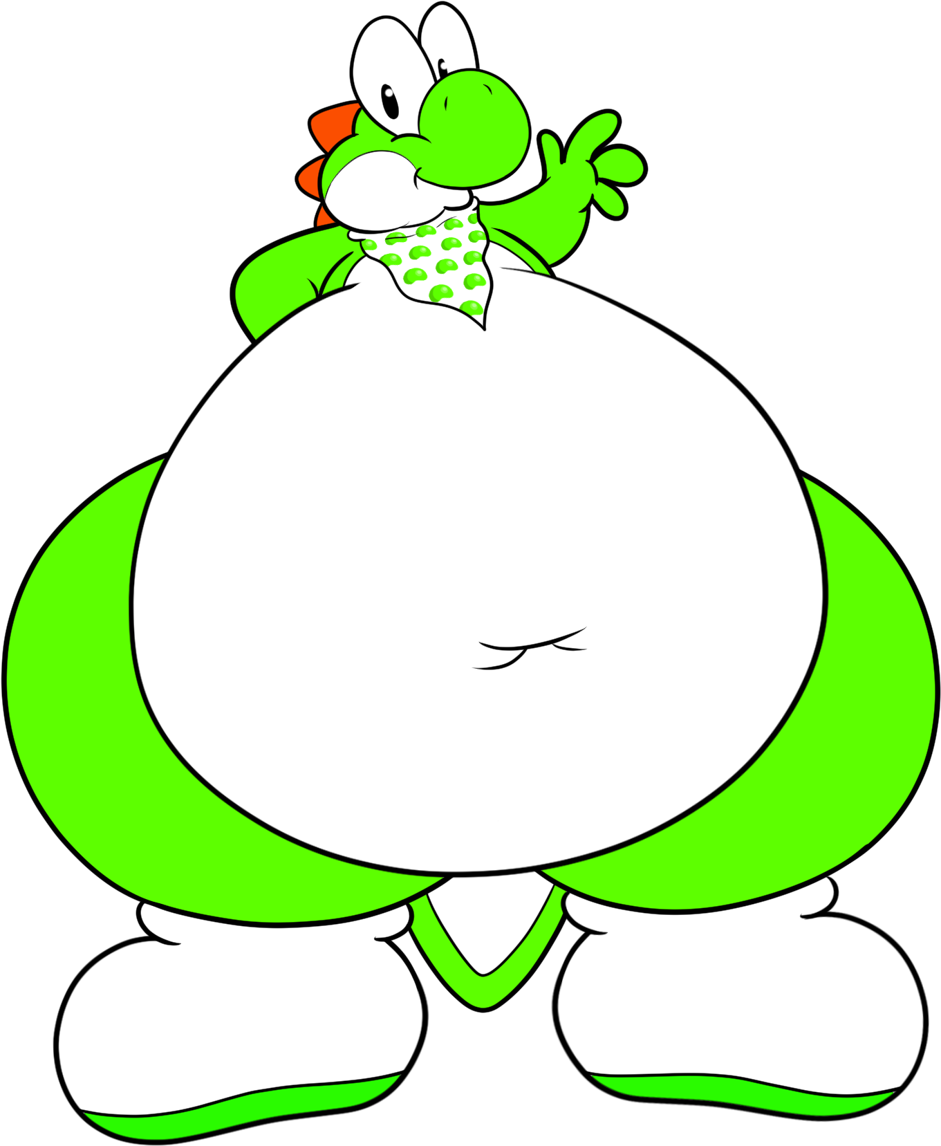 Introducing The New Jelly Belly - Jelly Belly Yoshi (1430x1690), Png Download