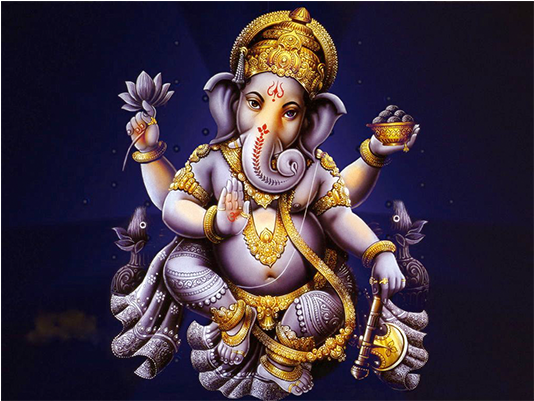Radio - Ganesha Hands (940x400), Png Download