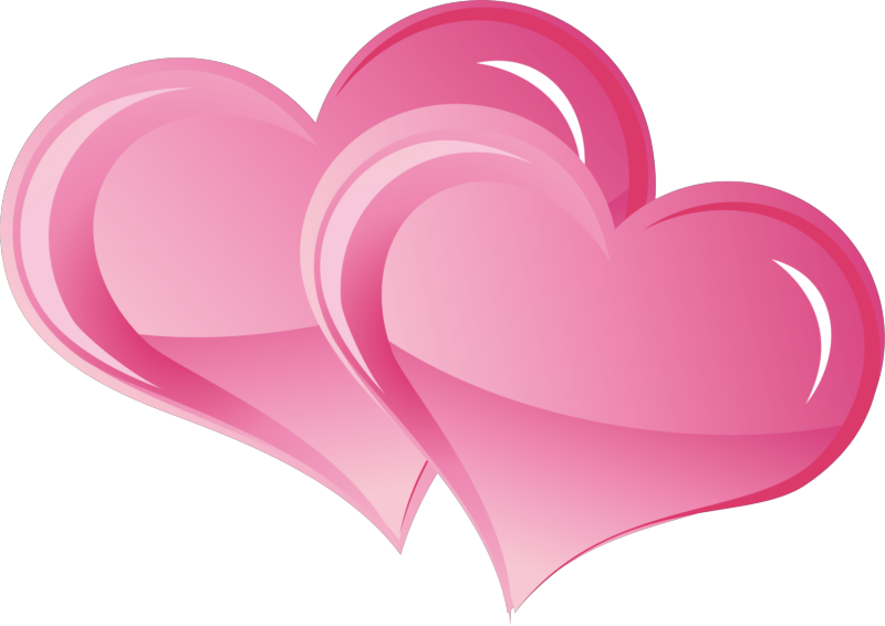 Сердечки Png (800x566), Png Download
