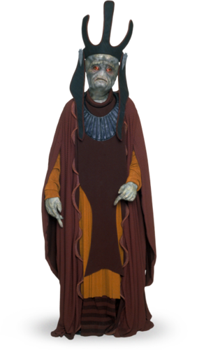 Nute Gunray - Star Wars Separatists Alien (282x500), Png Download