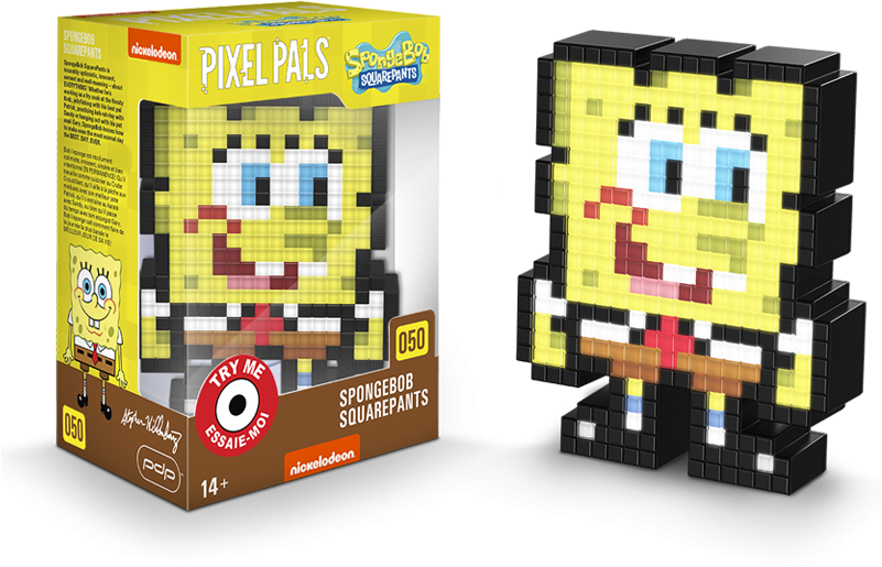 Spongebob - Squarepants - Pixel Pals Sonic (800x800), Png Download