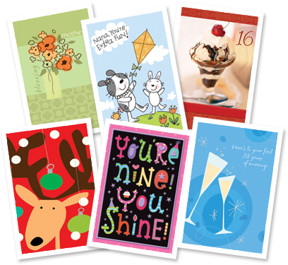Christmas Business Christmas Cards Christmas Cards - Hallmark Greeting Cards (414x385), Png Download
