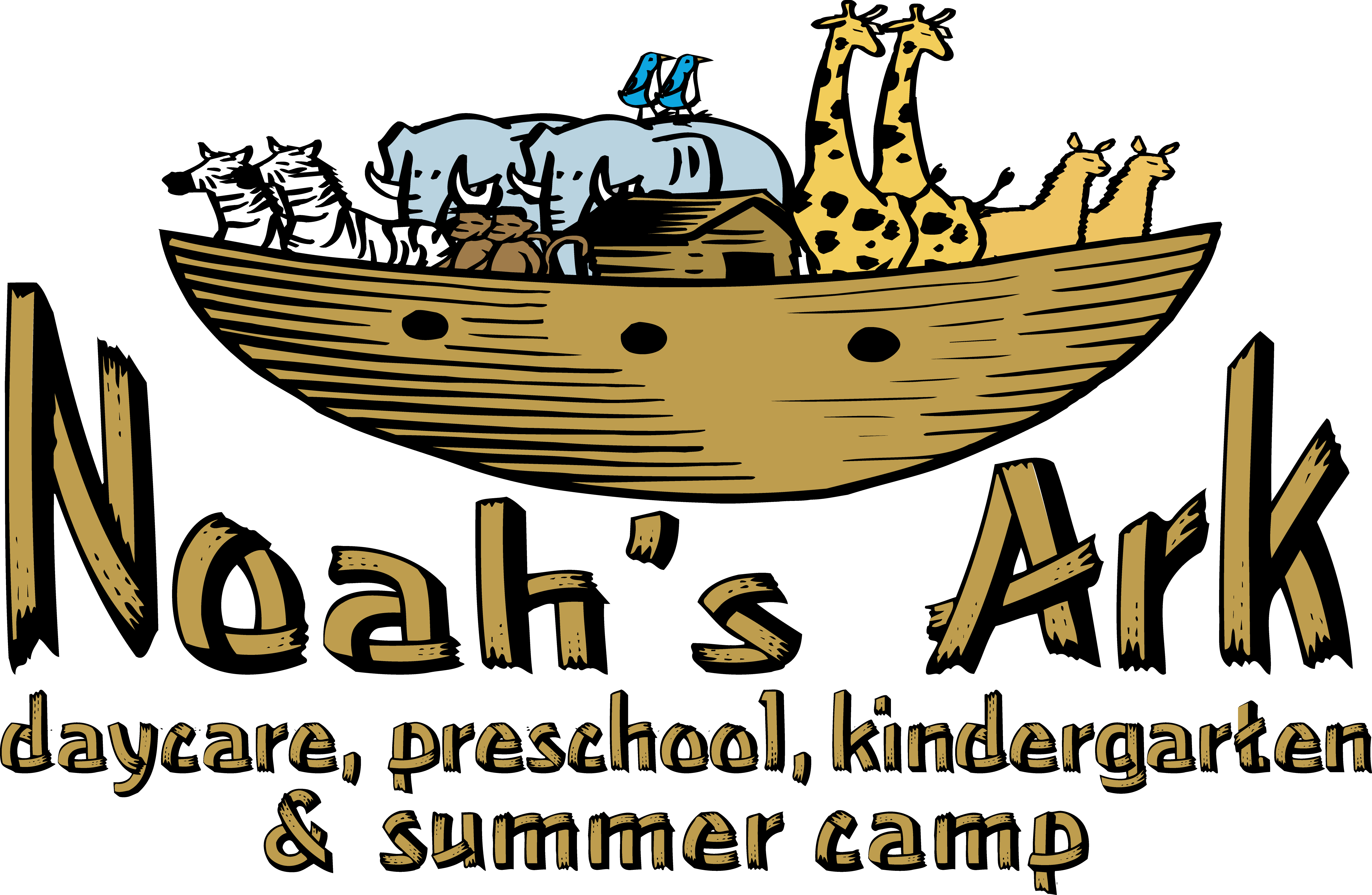 Noah's Ark Christian Child Care / Preschool - Noah's Ark Logo Png (5510x3593), Png Download