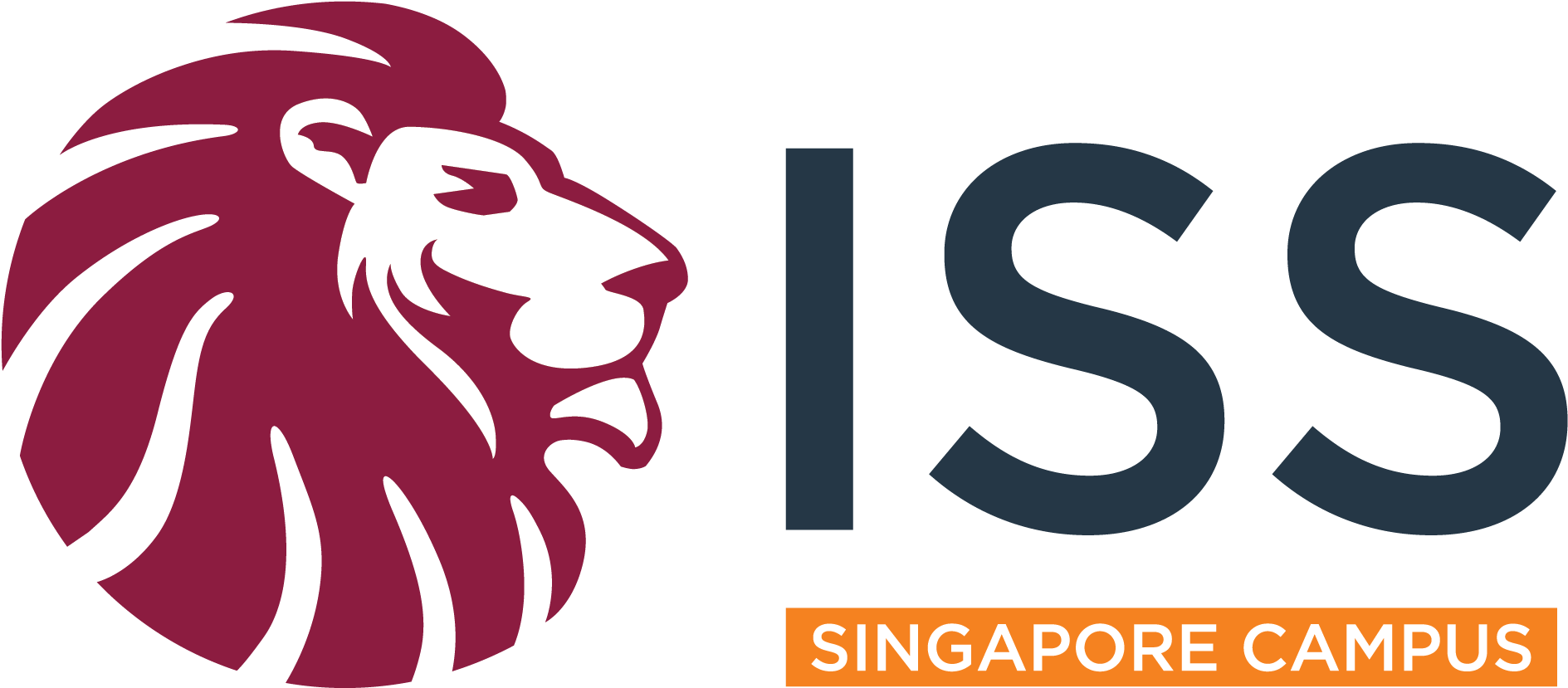 Iss Sg Logo Hor Cr Pms Pos - International School Singapore Logo (2040x989), Png Download