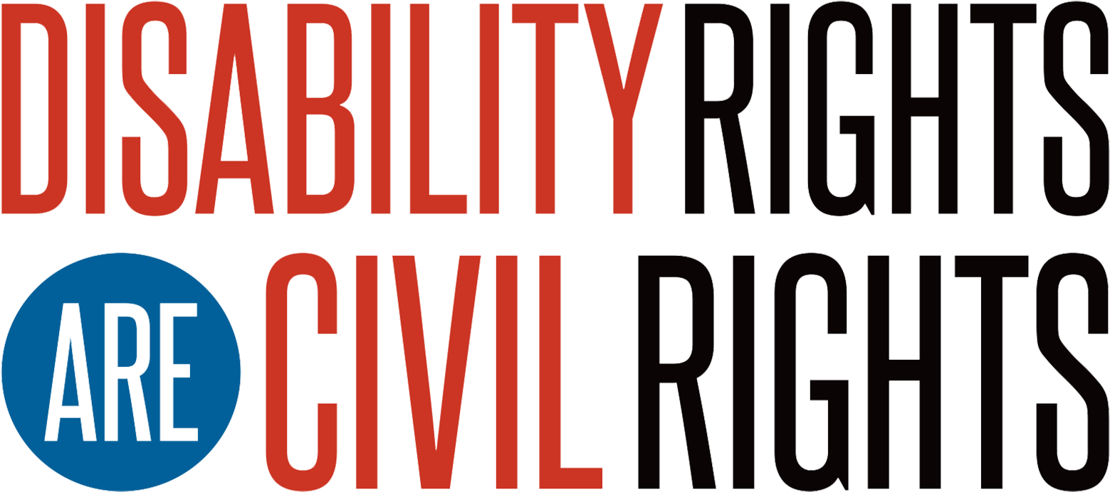White 300 Dpi - Disability Rights Are Civil Rights (1666x780), Png Download